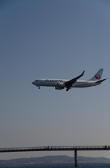 日本航空　B737