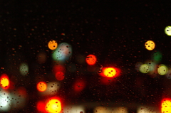 雨の夜