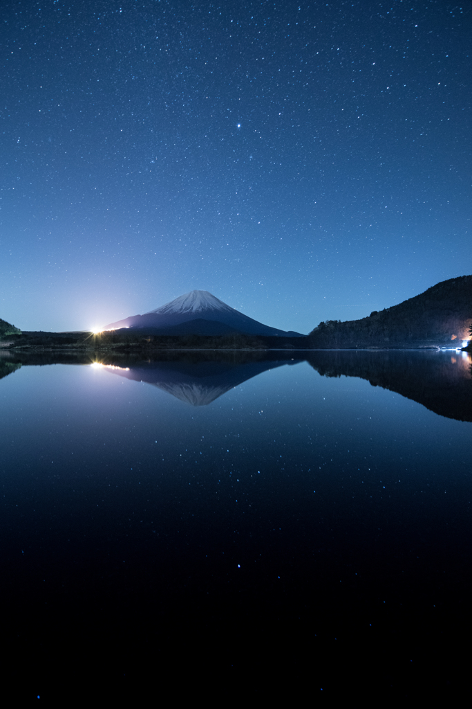 満天の星空の中で