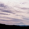 秋の夕景