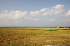 晩秋の大地
