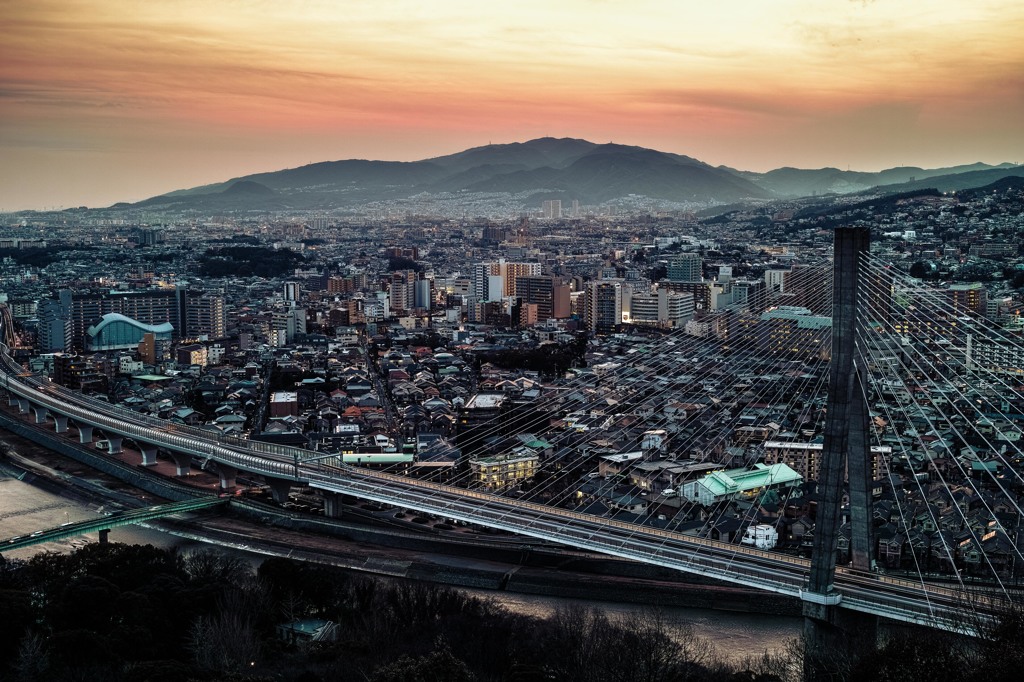 五月山 秀望台から﻿