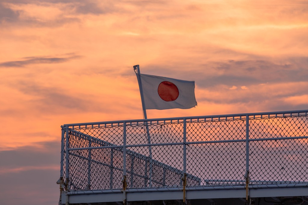 日本の夕焼け