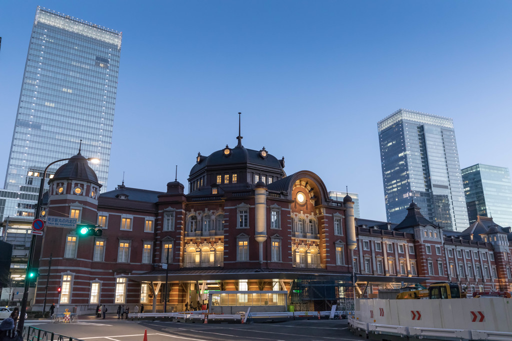 東京駅（工事中かよ(-_-)）②