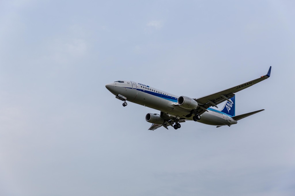 着陸態勢②