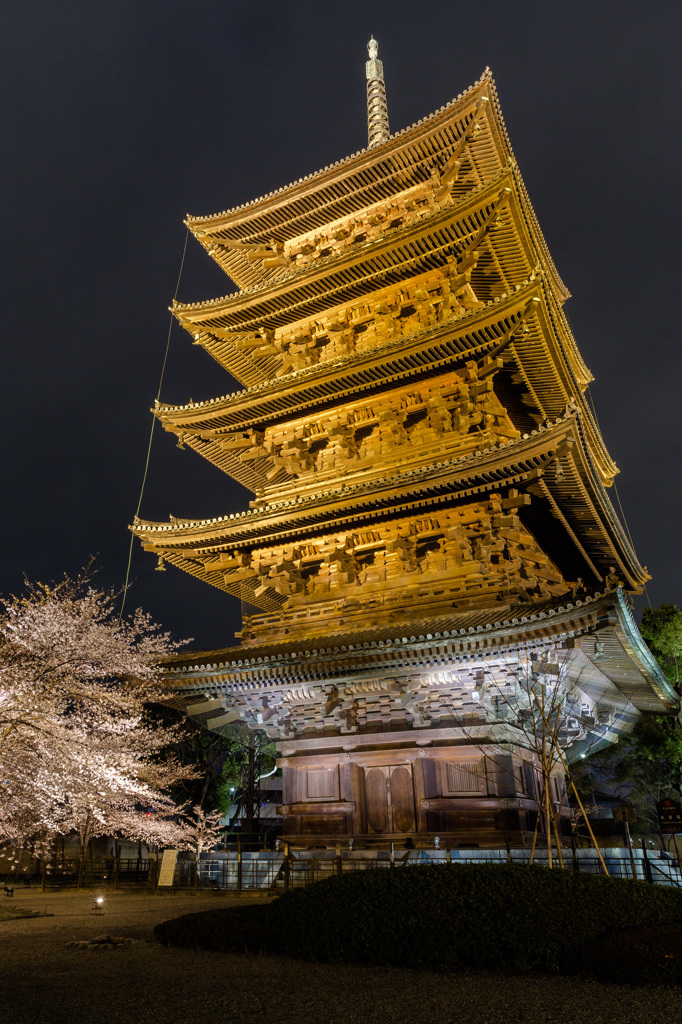 東寺　五重塔