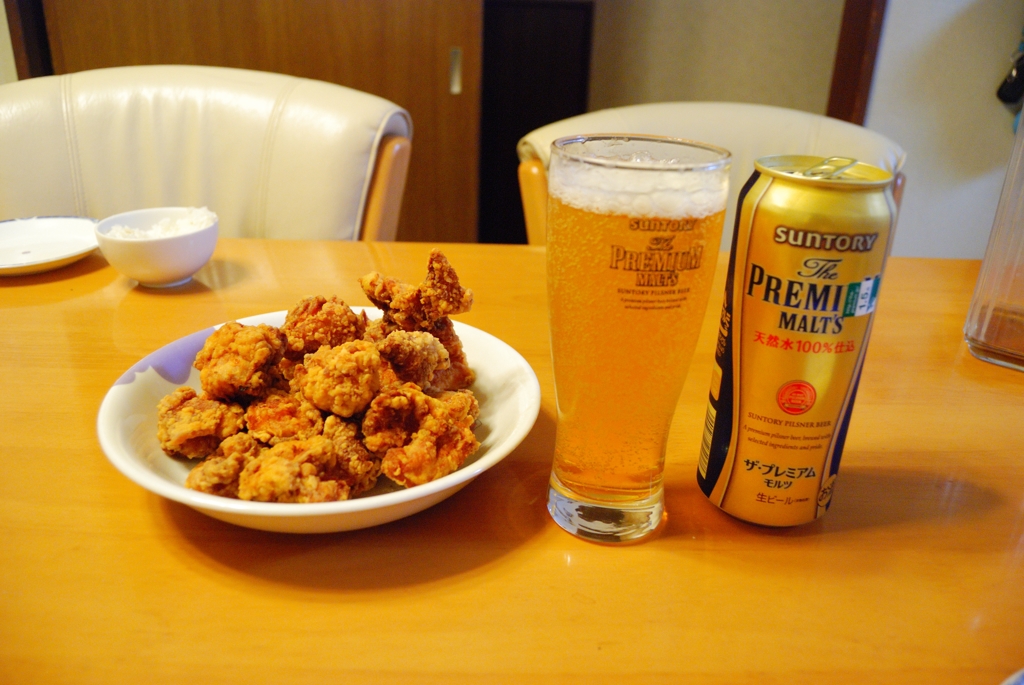 久々の自作唐揚げ