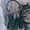 お地蔵さんと狸さん
