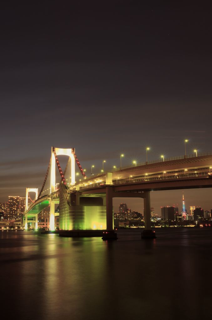 東京湾の夜景