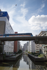 田町のモノレール