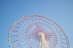 青空と観覧車