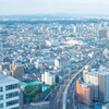 仙台の街並みと光