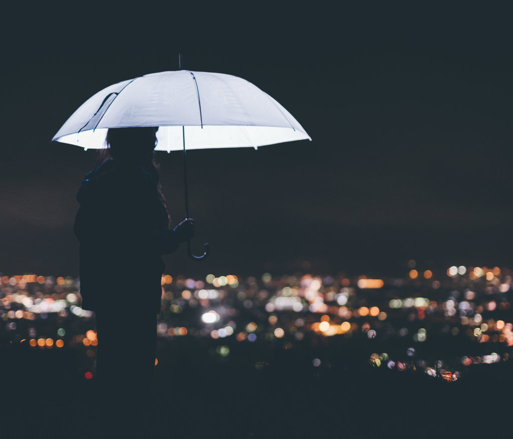 Umbrella girl