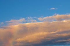 空に虹