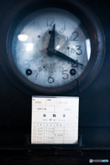 昭和36年2月タイムカード