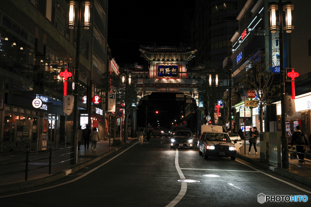 夜の中華街