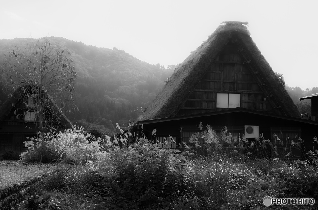 白川郷　合掌屋根