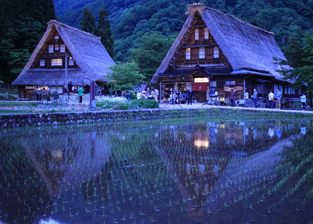 世界遺産 「五箇山合掌集落」