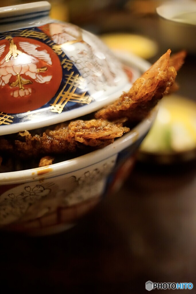 美味なる海老天丼