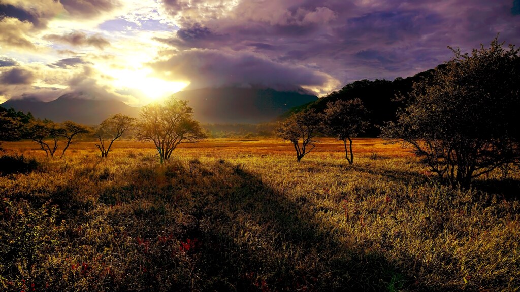 ドラマチックな朝