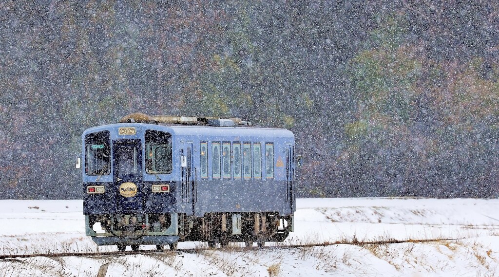秋田の冬は厳しく