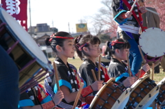 春祭り２Girl play Taiko