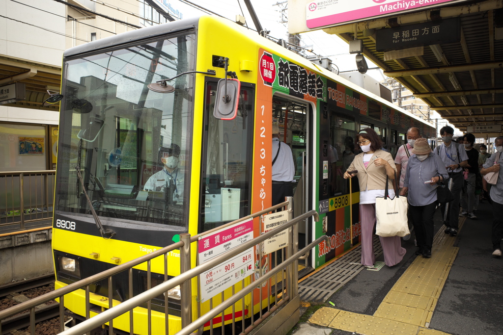 東京トラム　町屋
