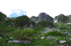 宝剣岳遠望