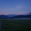 尾瀬ヶ原　至仏山　夜明け前