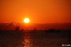 東京湾1日の始まり