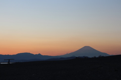 湘南の夕日