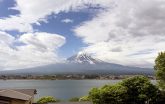 雄大なる富士の山
