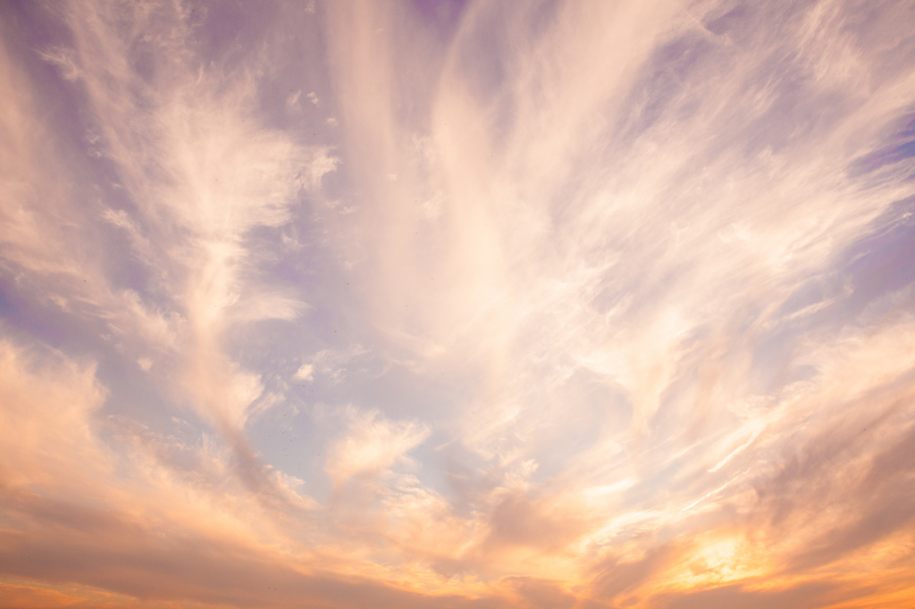 秋の夕暮れ