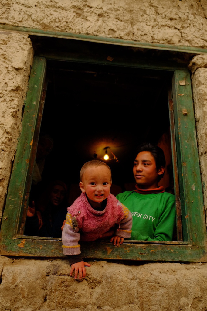 レーの街歩きにて
