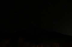 層雲峡の夜空１