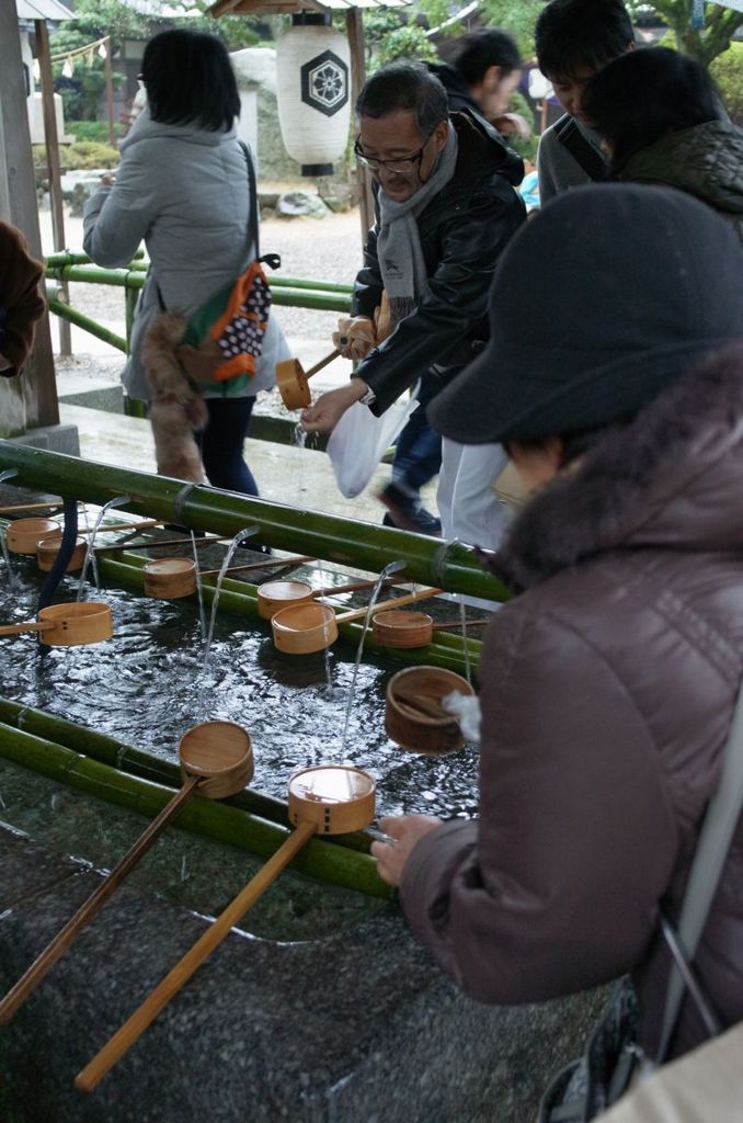 手水場のダンディズム