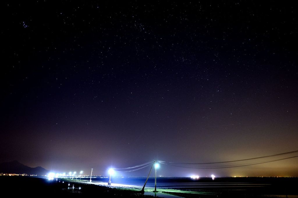 空 星 海の夜 By Moguri Id 写真共有サイト Photohito