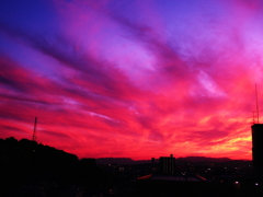 燃える空