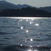 夕暮れの海