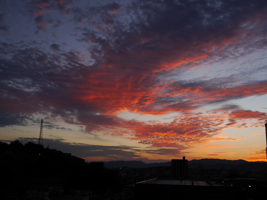 夕焼け空 By Katsu O Id 写真共有サイト Photohito