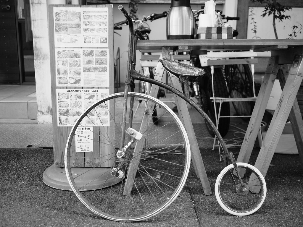お洒落な自転車