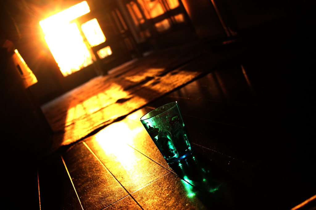 夕焼けコップ