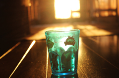 夕焼けコップ