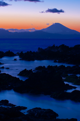 富士夕景