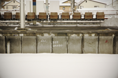 誰もいない駅