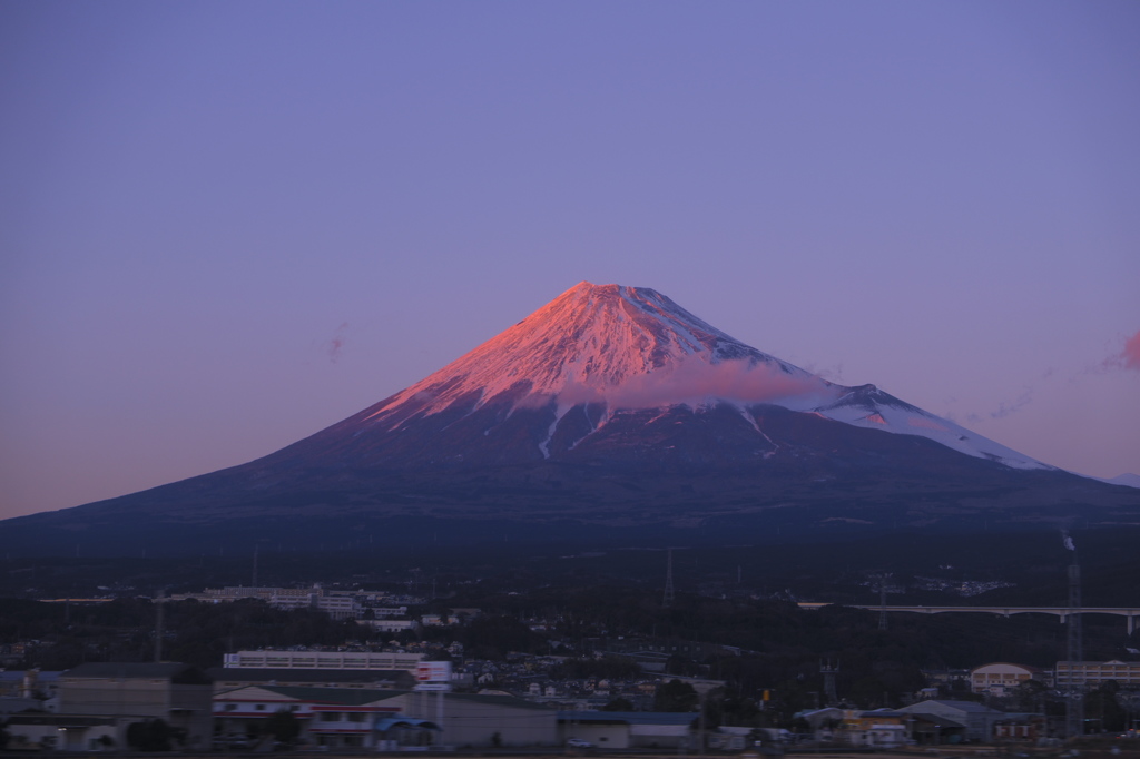 富士にのぞみを
