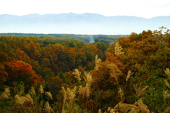 南アルプス・遠景