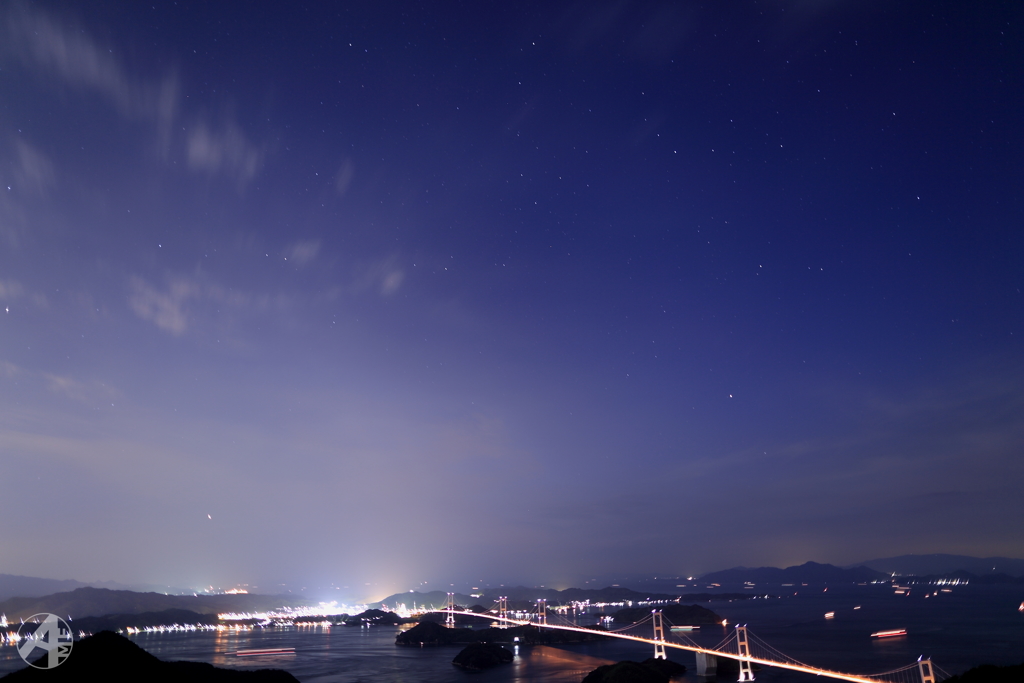 しまなみ海道星景