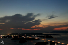 しまなみ海道夕景