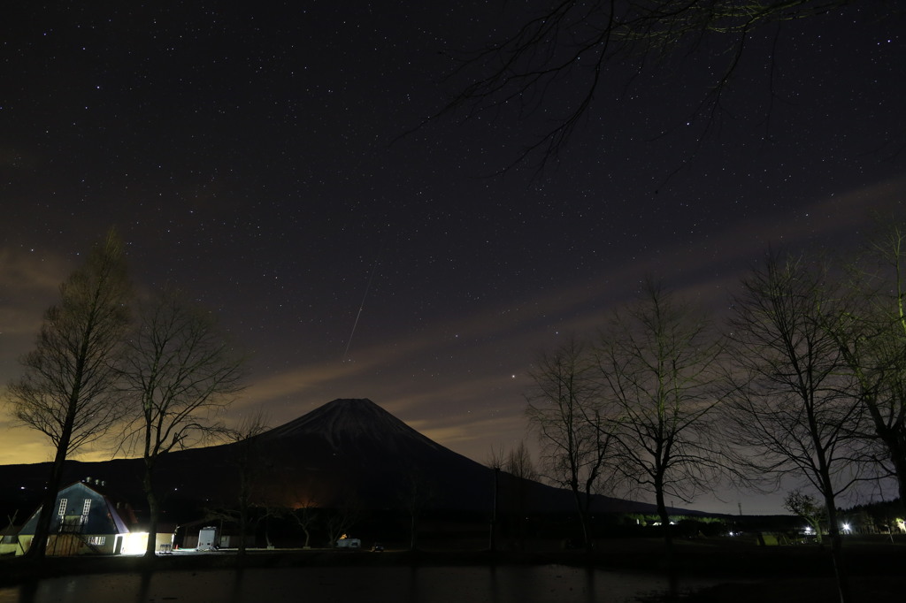 富士山星景